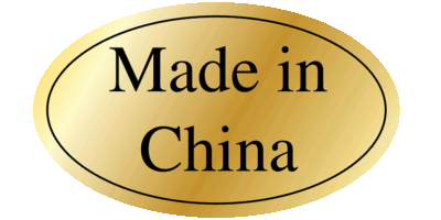 Made in China sticker